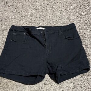 Stylish Black Denim Shorts for Women